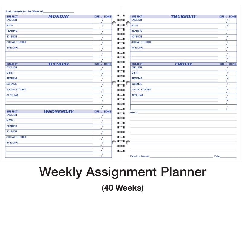 Ward Student Assignment Book - Image 2